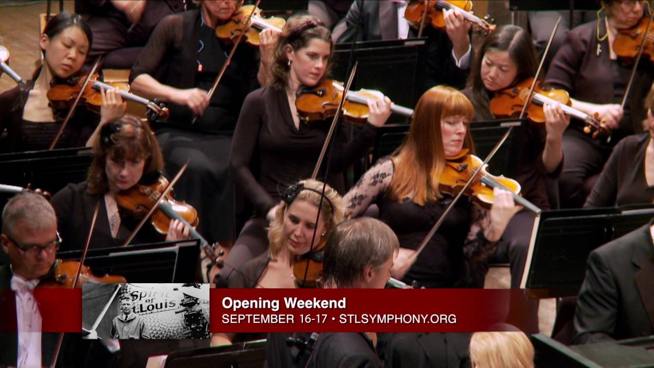 Saint Louis Symphony Orchestra Opening Weekend - YouTube