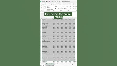Easily Remove Blank Rows in Excel with This Simple Trick!