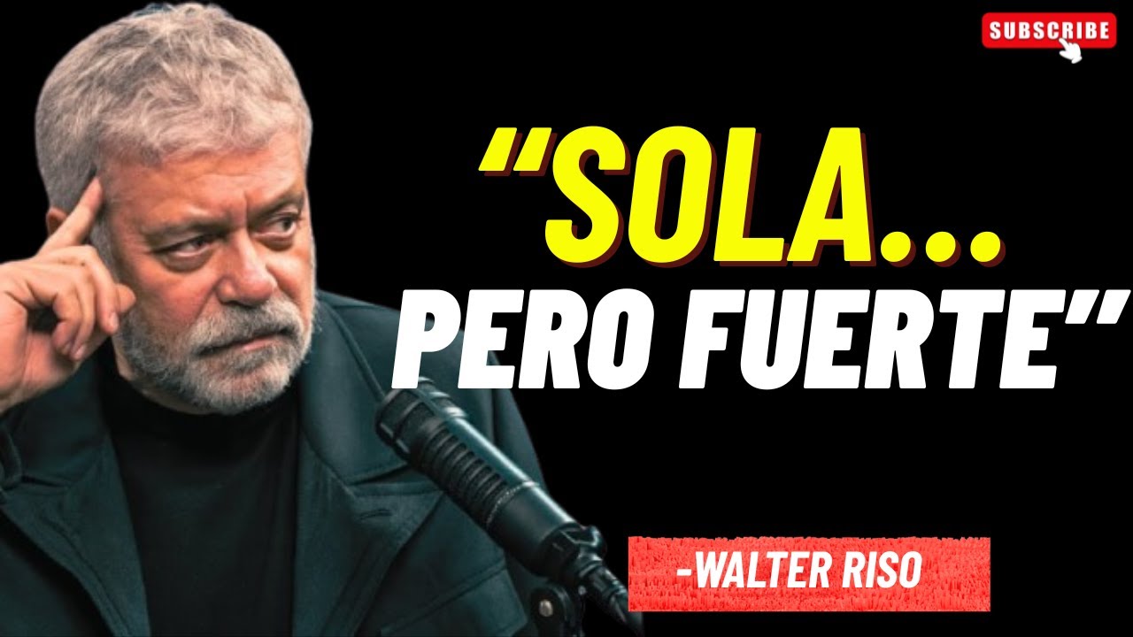 La mujer que camina SOLA, sin marido, GUIADA SOLO POR SU FE  Walter Riso - Luz del Ser