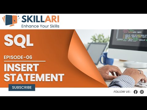 #6 Insert Statement | How to insert multiple records in a SQL Table | using single insert statement