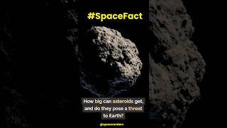 How big can Asteroids get?   #asteroid #planets #space #universe #science