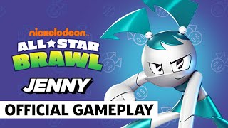 Nickelodeon All Star Brawl Jenny Gameplay Showcase