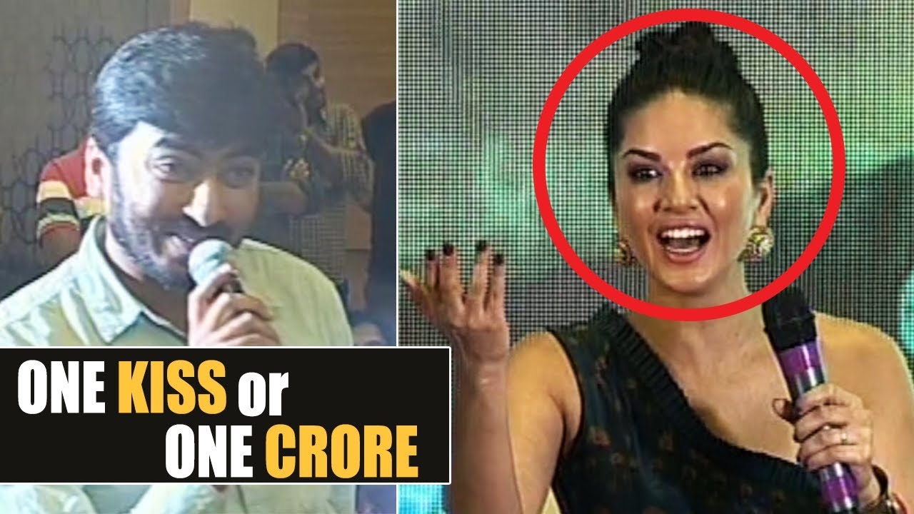 WATCH VIDEO] Someone Asked Sunny Leone â€œRs 1 Crore Or One Kiss?â€, Her Reply  Will Leave You Stunned!