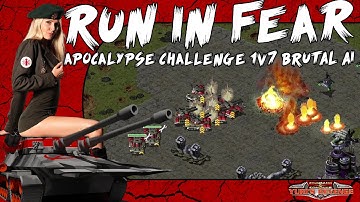 Red Alert 2 - apocalypse challenge - 1v7 BRUTAL AI