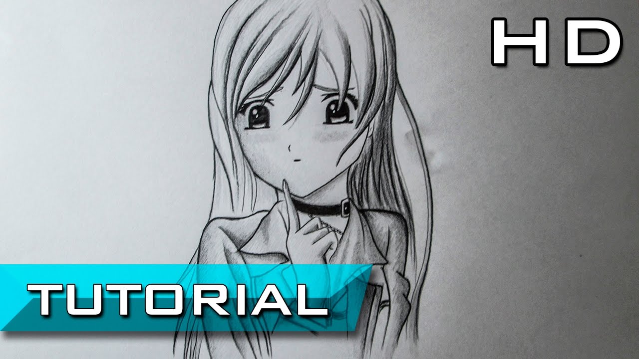 How To Draw A Anime Manga Face For Beginners Step By Step With Pencil Tutorial Youtube