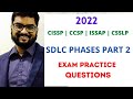 CISSP CCSP CSSLP ISSAP SDLC New Question 2022