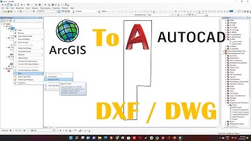 Convert GIS file shapefile to DXF or DWG Autocad