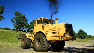 Советский K-700 КИРОВЕЦ на  бездорожье в Германии | Soviet tractor K-700 KIROVETS against all