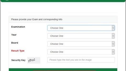 Education Board Result in Bangladesh