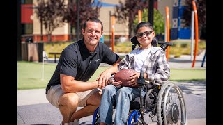 Derek Carr Returns to Valley Children’s, Reaffirms Commitment to Central Valley Families