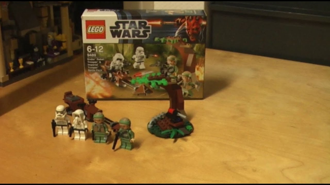 Building Endor Rebel Trooper & Imperial Trooper Battle Pack – (9489)
