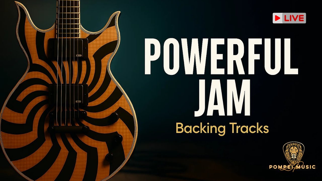 Powerful Jam: Guitar Backing Tracks to Solo & Level UP - YouTube