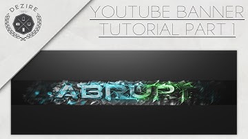 Thrausi & Reaper X Text Render |Cinema 4D TUTORIAL | How to Make a 3D Youtube Banner PART#1