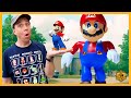 Super mario movie giant mario battles lb  aaron the funquesters