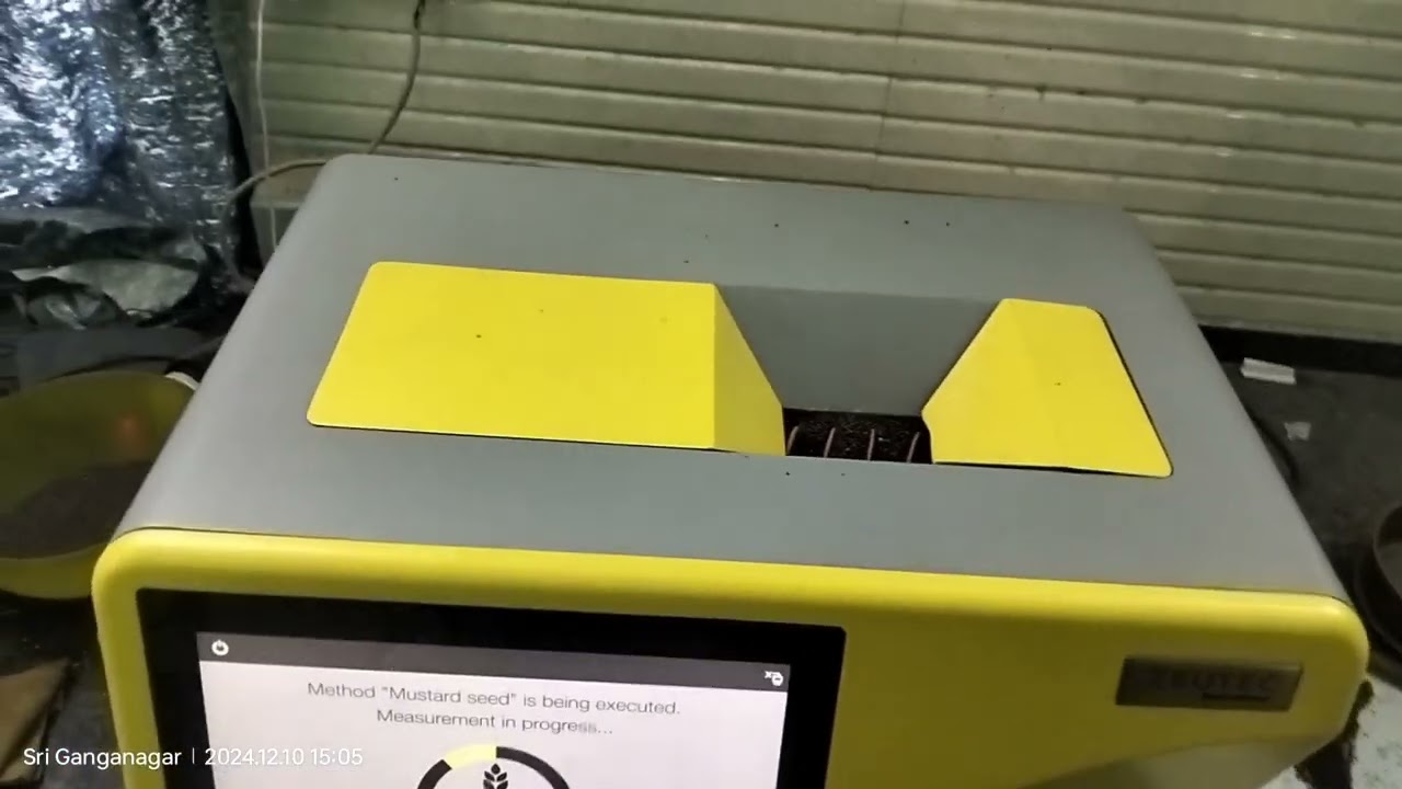 zeutec system nir all seeds oil moisture protein ffa mustard cake soyabean        / oil mills mandi