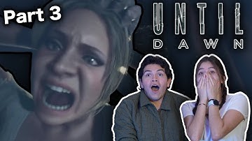 A CLOSE CALL! Playing UNTIL DAWN (PART 3)  #untildawn #games