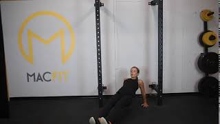 Bodyweight Hamstring Walkouts
