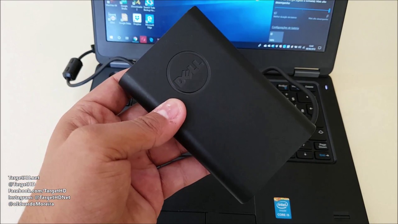 Dell Companion (bateria externa para notebooks Dell) | Review - YouTube