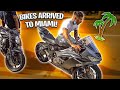 THE STREET BIKES MADE IT TO MAIMI ! *IT'S TIME TO RIDE* | BRAAP VLOGS