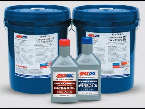 AMSOIL synthetic Synthetic Compressor Oil - ISO 46, SAE 20 ...