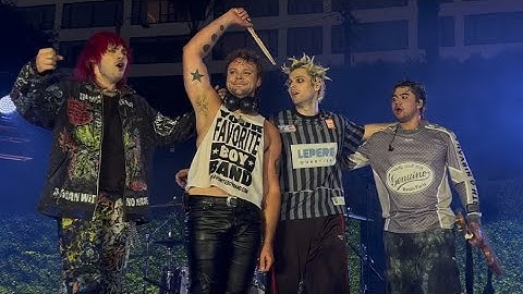 NOT OK - 5 Seconds of Summer - Live - Front Row - Pop-Up Show - Los Angeles, CA 9/24/25