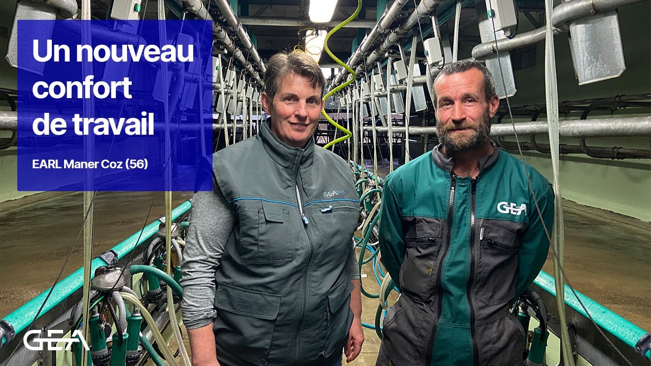 Plus de confort de travail avec les nouveaux manchons et gobelets GEA 😀