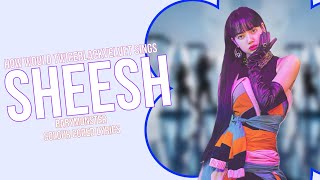 How would TwiceBlackVelvet sings Sheesh by Babymonster [Requested]