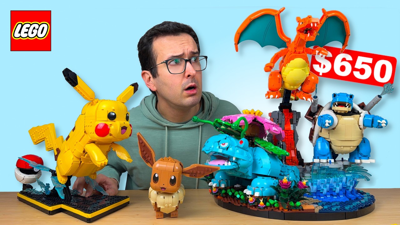 Here's Every LEGO Pokémon Set! (REVIEW)