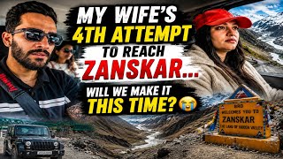 My Wife’s 4th Attempt To Reach Zanskar… Will We Make It This Time? 😭