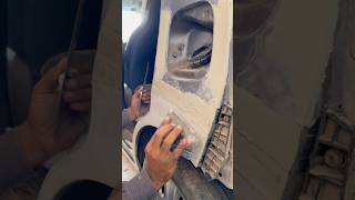 The Art of Smooth Putty Work Car Body Repair Satisfaction #automobile #shorts #puttywork