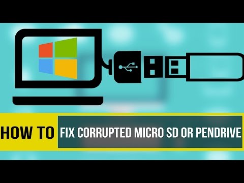 How To Repair Corrupted Memory Card Or USB Hard Drive