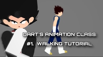 DART’S ANIMATION CLASS- #1 WALKING TUTORIAL! | Stick Nodes Creativity |