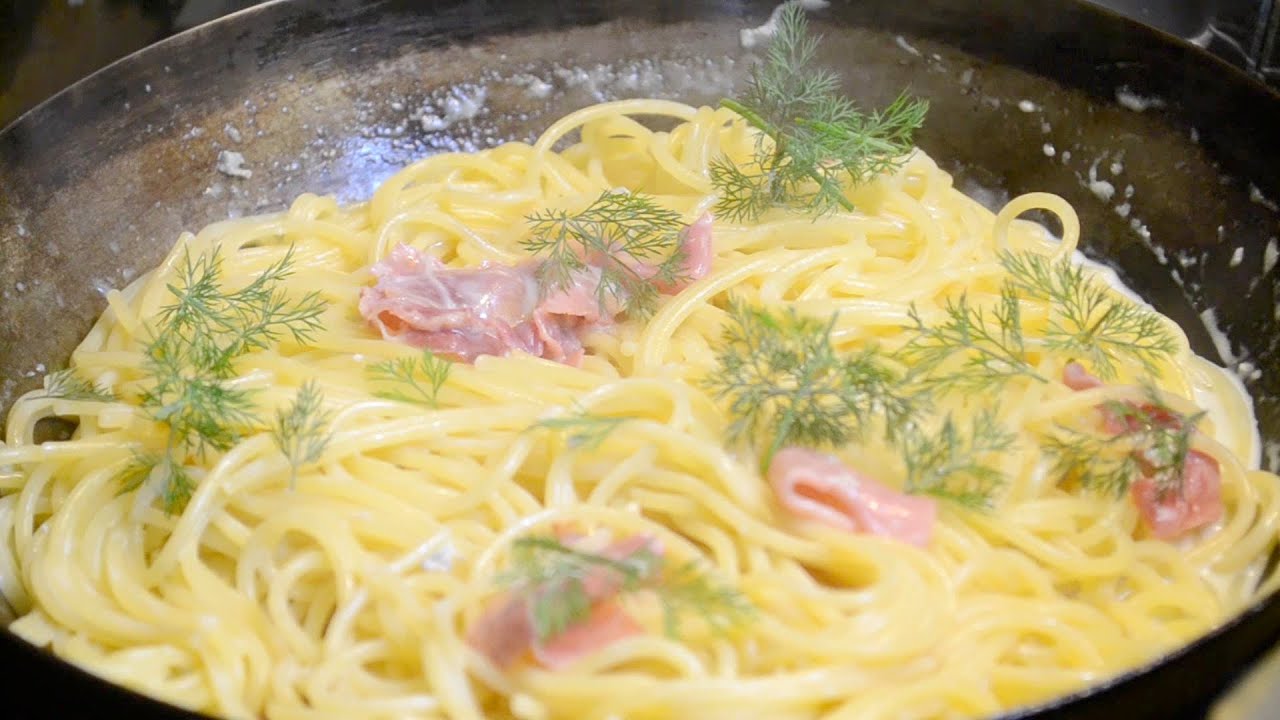本場の味 ゴルゴンゾーラと生ハムのパスタの作り方 How To Make Pasta