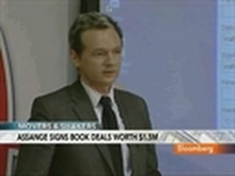 WikiLeaks Founder Julian Assange Agrees to Book Deal - YouTube