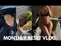 Monthly reset vlog  january fitness goals 2024 bulking journey diet  more