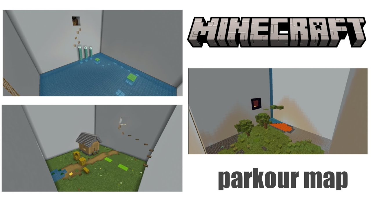 best Parkour map|gameplay in Minecraft - YouTube