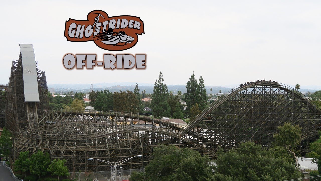 GhostRider Off-Ride Footage, Knott's Berry Farm CCI Wooden Coaster ...