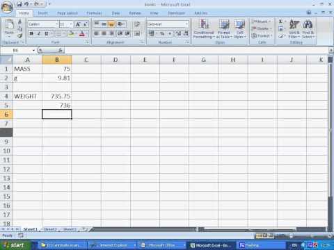 Rounding values in Excel