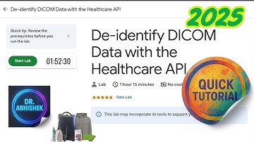 De-identify DICOM Data with the Healthcare API | GSP626| Google Cloud Arcade #qwiklabs