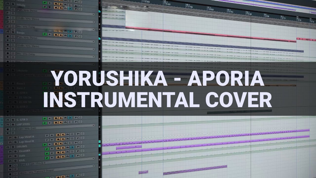 Yorushika - APORIA / アポリア [INSTRUMENTAL COVER] - YouTube