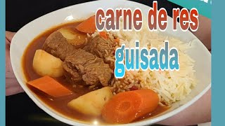 🇬🇹Como hacer carne de res guisada estilo Guatemala/ Carne Guisada estilo Chapin/ Carne Guisada screenshot 1