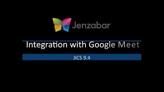J1 Campus Portal - Integration with Google Meet