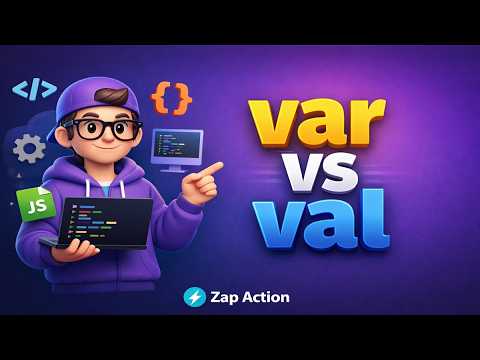 Kotlin Variables Explained | var vs val (Beginner)