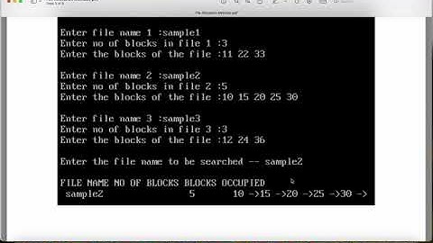 OS Lab || Toewijzing van gekoppelde bestanden || Te implementeren C-programma | Operating Systems...