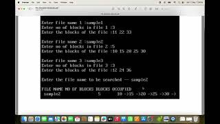 OS Lab || Linked File Allocation || C Program to implement | Operating Systems Lab | OS Lab Playlist