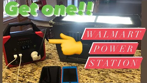 Unbelievable Walmart Clearance Find: Emergency Portable Power Station!