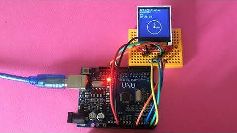 1.44 inch TFT LCD(ST7735S) 사용