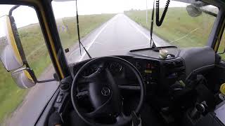 DHL Truck Driving - Commentary, Mercedes, GoPro Session POV view. VLOG MAY 2016 #1
