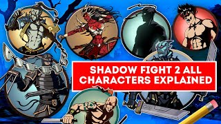 SHADOW FIGHT 2 ALL CHARACTERS EXPLAINED IN HINDI