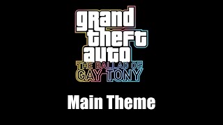 GTA: The Ballad of Gay Tony - Main Theme Resimi